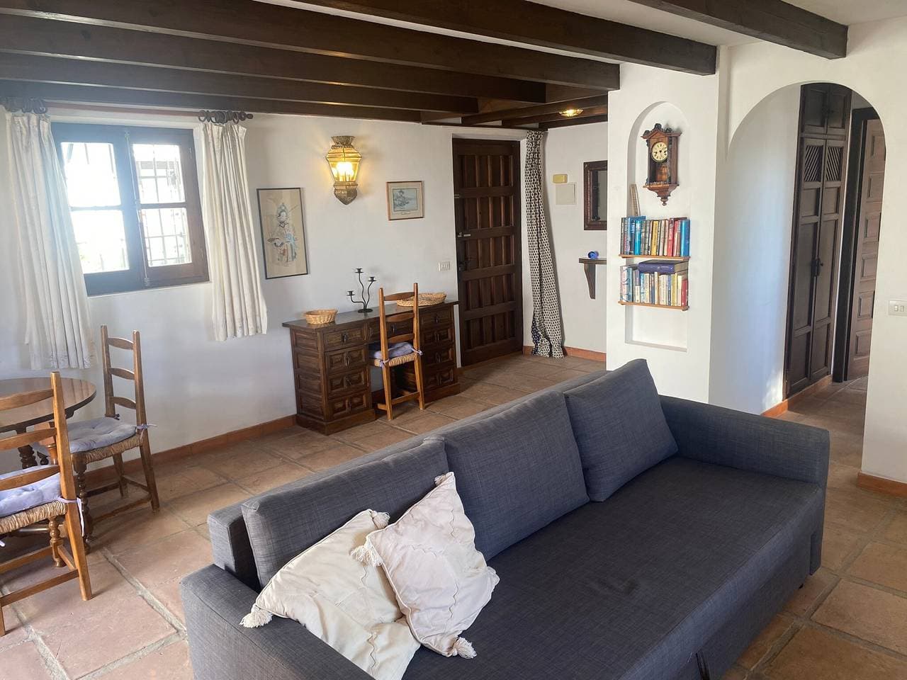 Foto 5 von 18: Apartment 'Paradise In Mijas Pueblo' mit Meerblick, Gemeinschaftspool und Klimaanlage