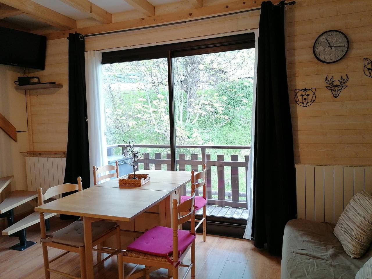 Renoviertes Studio für 4, nahe Gondelbahn in Pra Loup 1