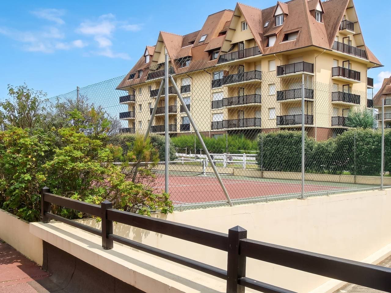 Foto 4 von 14: Charmantes Apartment in Cabourg mit Gemeinschaftspool (24 m²)
