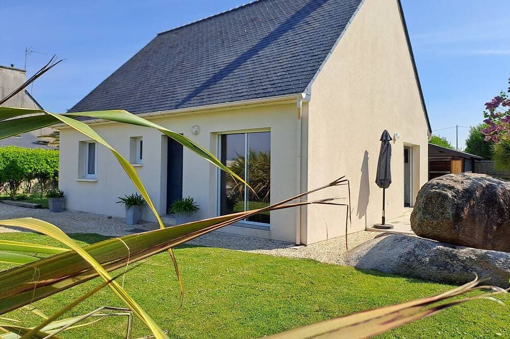 Meer, ebenerdiges Haus, ummauerter Garten (Tiere Ok) in Porspoder (Finistere) 1