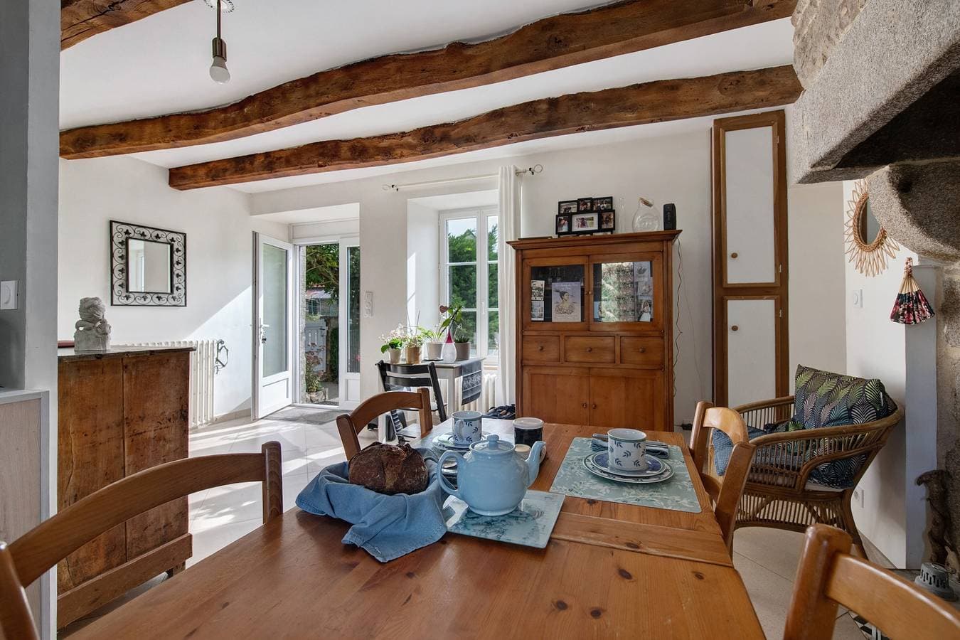 Foto 5 von 23: Gästezimmer 'La Châtre - Sartilly Baie Bocage - Chambre Randonneur' mit Terrasse, Garten und WLAN