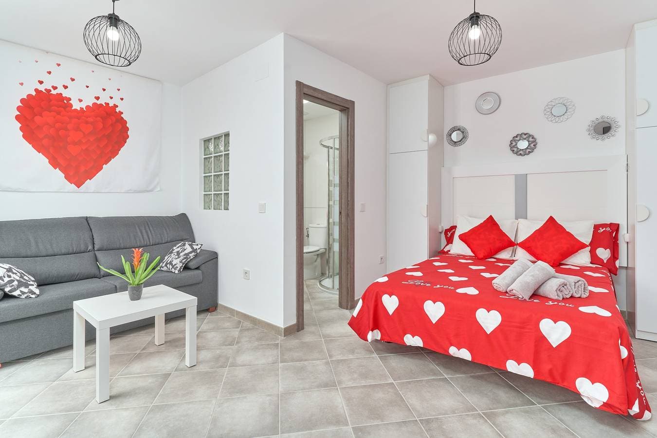 Foto 2 von 24: Einzimmerapartment "Nerja Boutique Sweet Corner 103" mit Gemeinschaftspool und WLAN