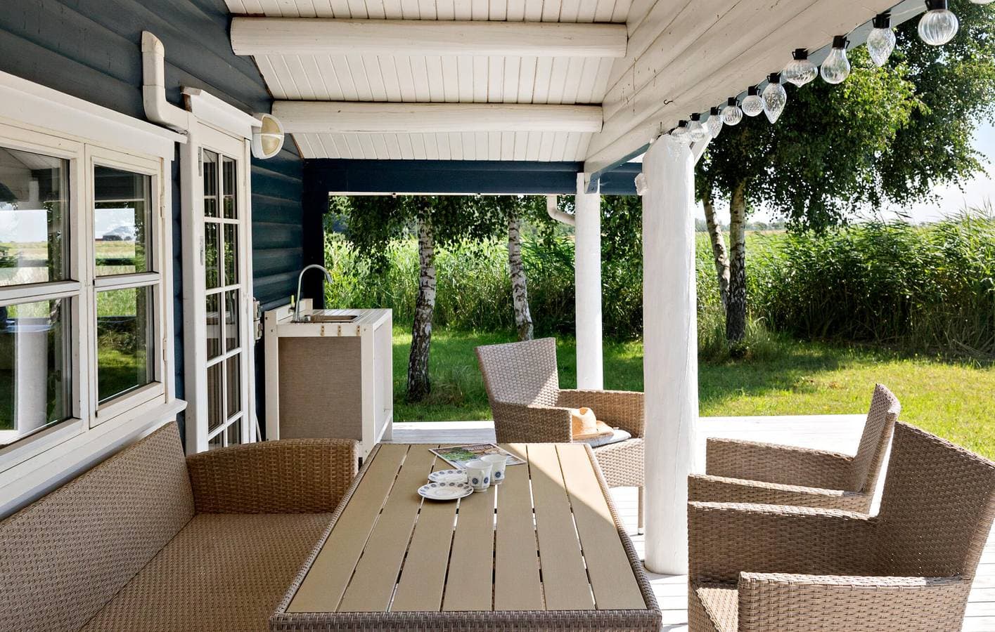 Foto 10 von 22: Ferienhaus für 6 Personen mit Terrasse