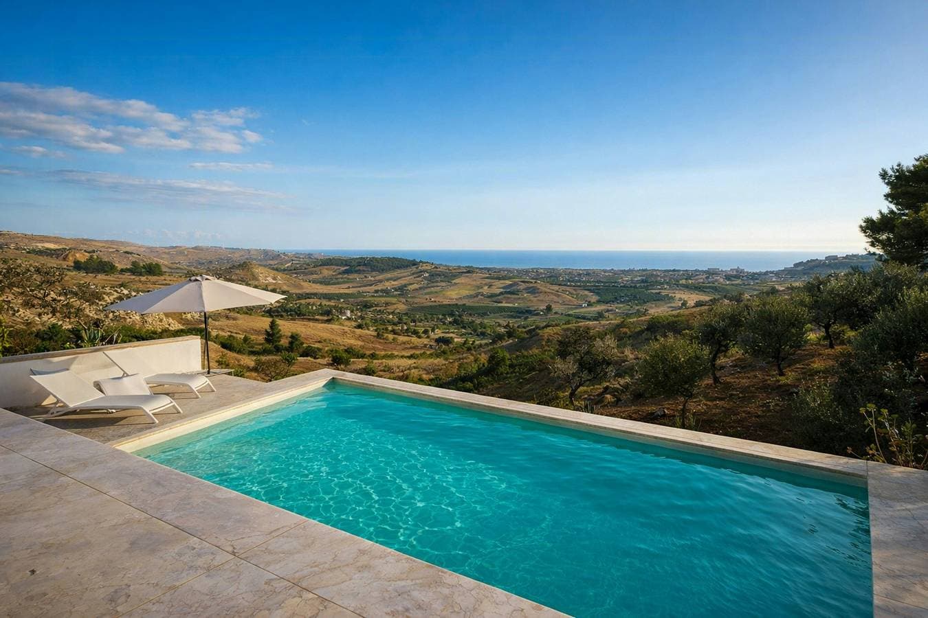 Minimalistische Villa mit Pool inmitten der Weinberge 1