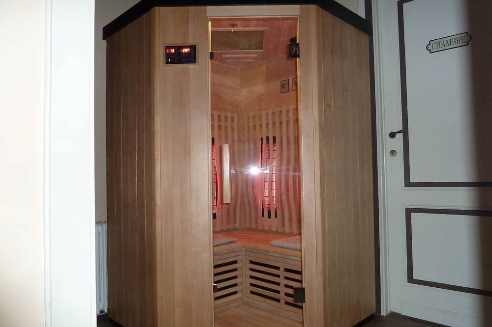 Foto 12 von 30: \"Chez Lulu - Kuscheliges Ferienhaus mit Nordischer Badwanne ** / Sauna Ardennen