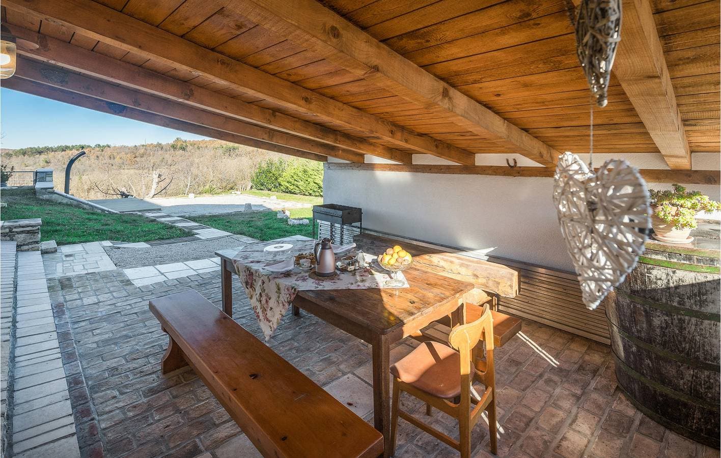 Foto 8 von 15: Ferienwohnung mit Panoramablick, WLAN und Terrasse in der Nähe von Grožnjan