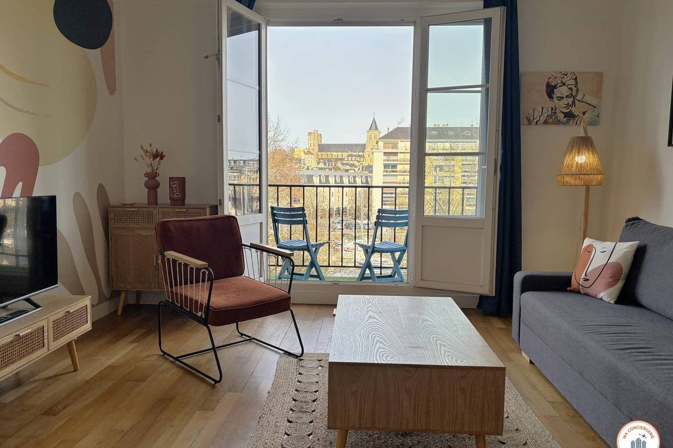 Foto 8 von 27: Ferienwohnung für 2 Personen mit Balkon