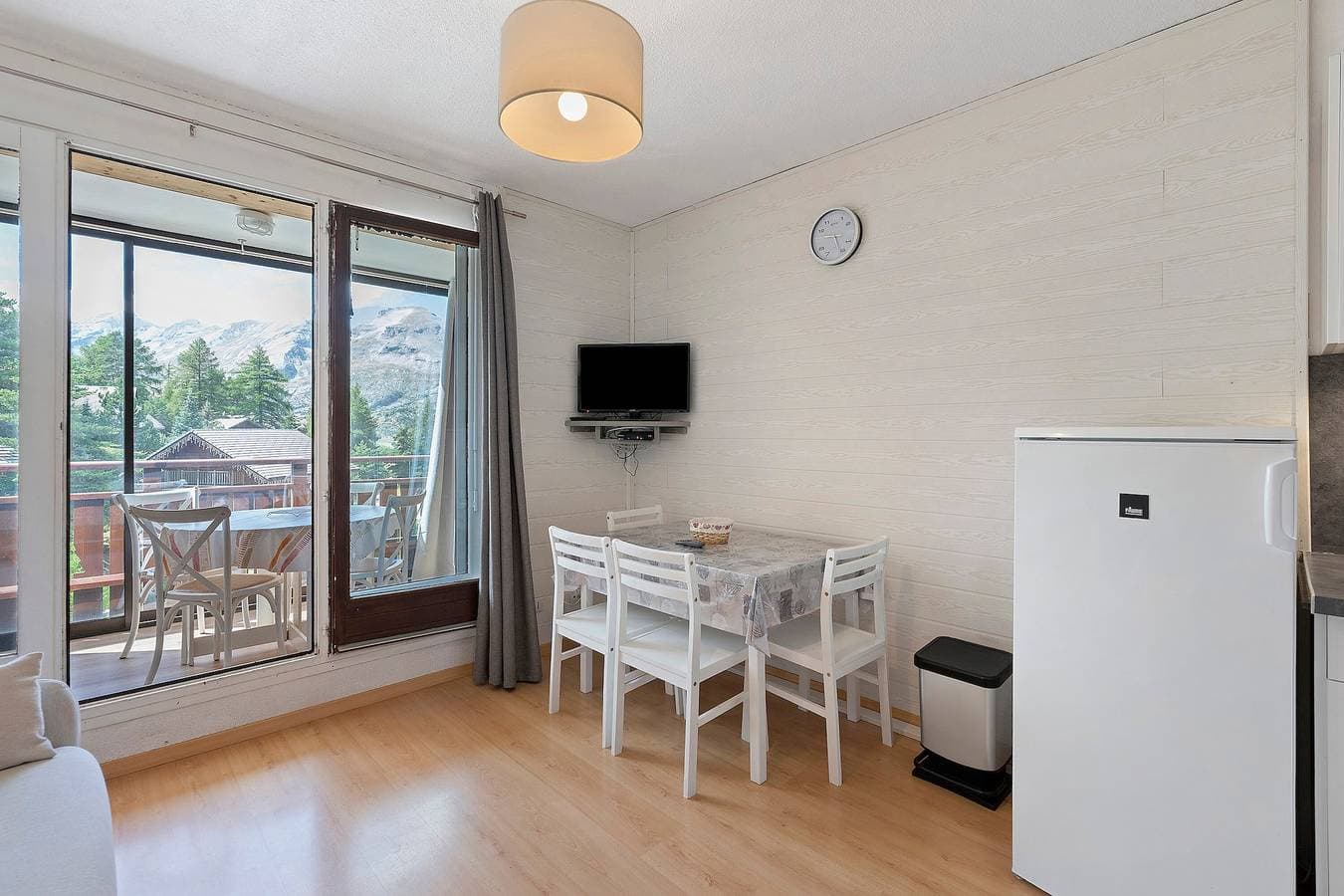 Foto 6 von 28: Studio "Les Fontettes 2" 50 m von den Skipisten mit Balkon