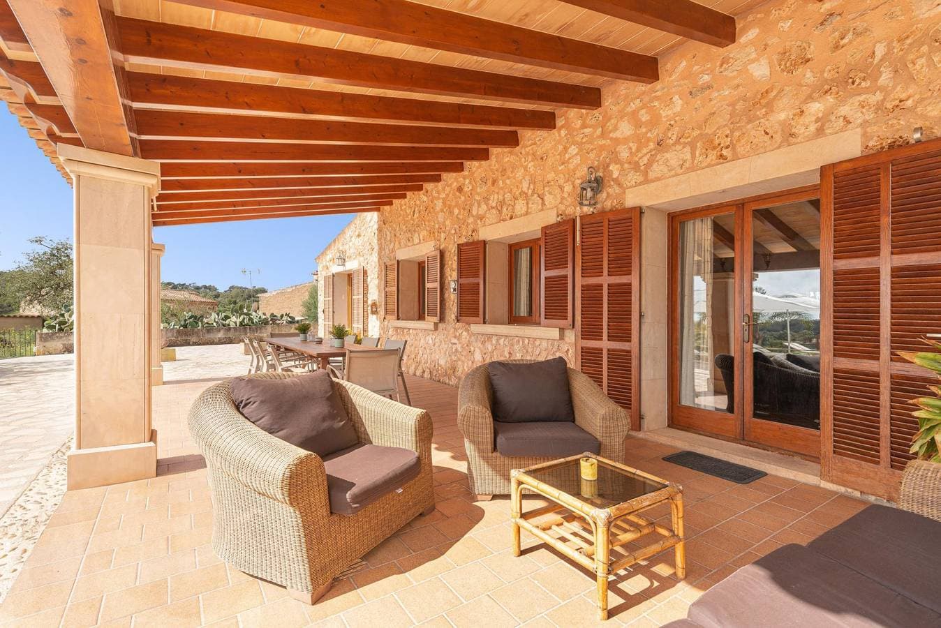 Foto 6 von 30: Can Lliganya - Rustikale Villa mit privatem Pool und kostenloses W-Lan