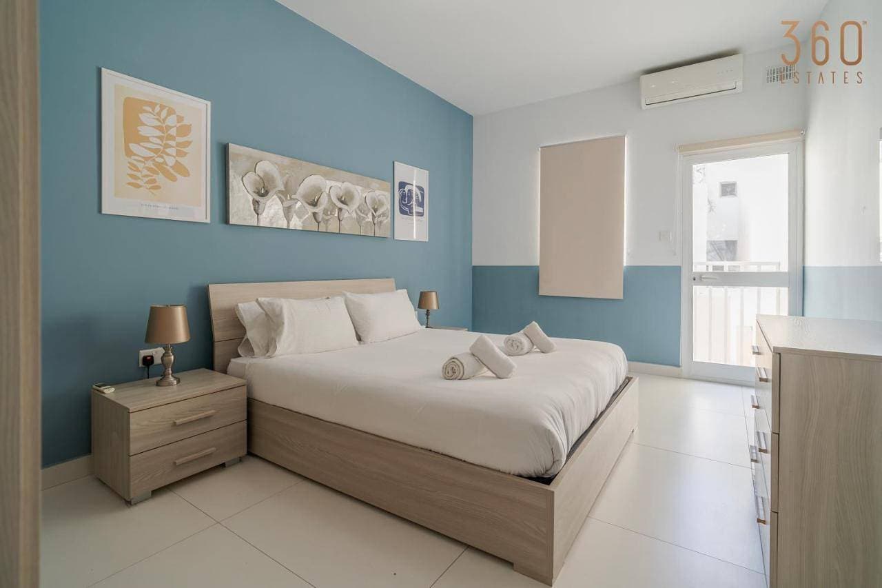 Lovely 1BR Apt Near Gzira Promenade with Wifi & AC by 360 Estates 1