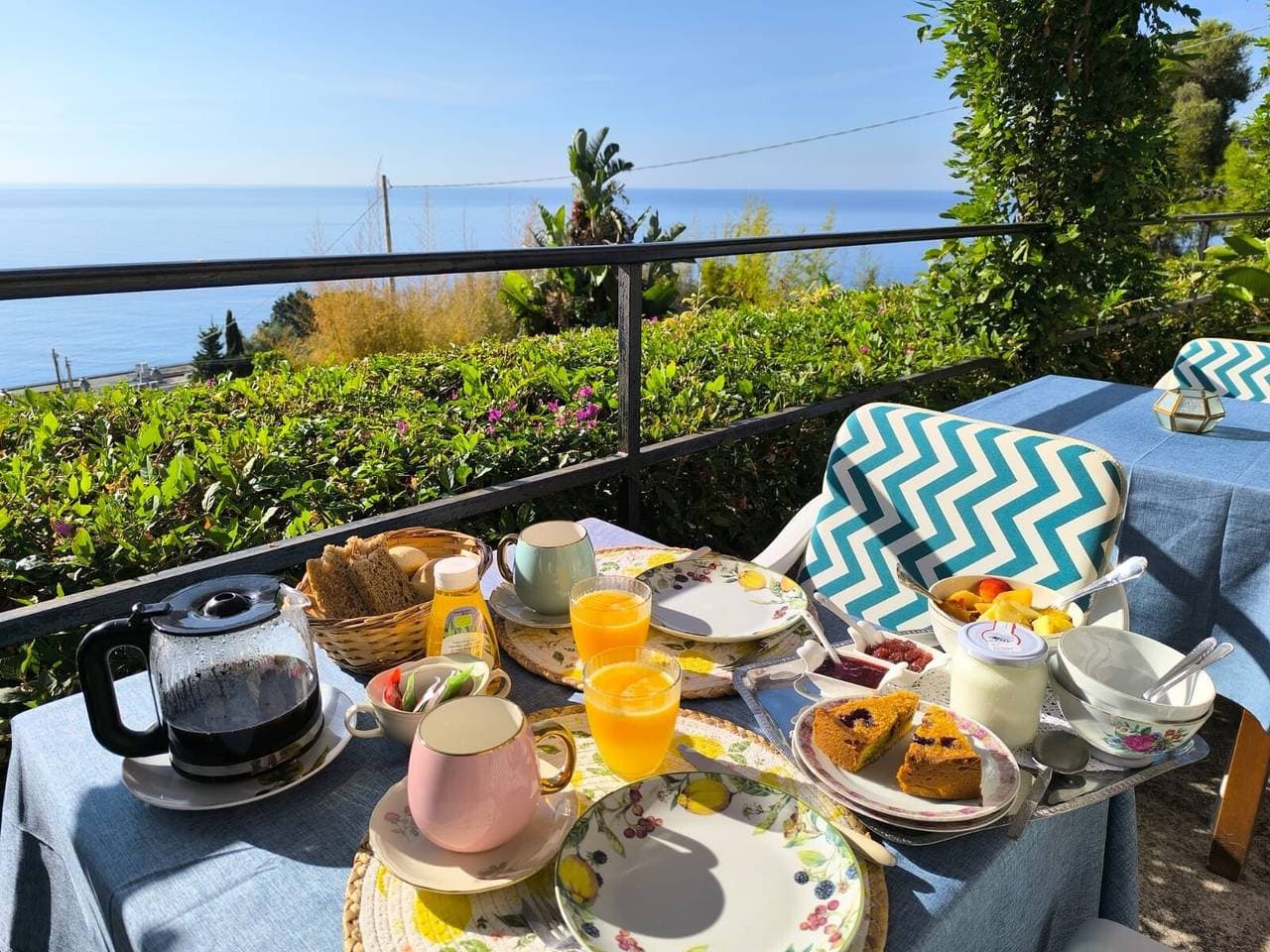 Foto 10 von 38: Ferienwohnung 'Gli Orti Sul Mare 1' mit Meerblick, Wi-Fi und Klimaanlage