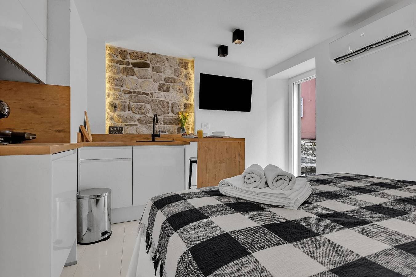 Foto 4 von 19: Studio Appartement mit Terrasse Makarska As-21443-a