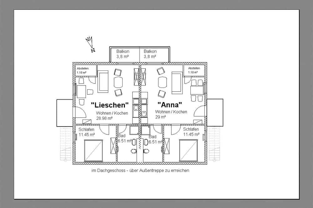 Foto 11 von 12: Fewo Anna - Haus Uhleck