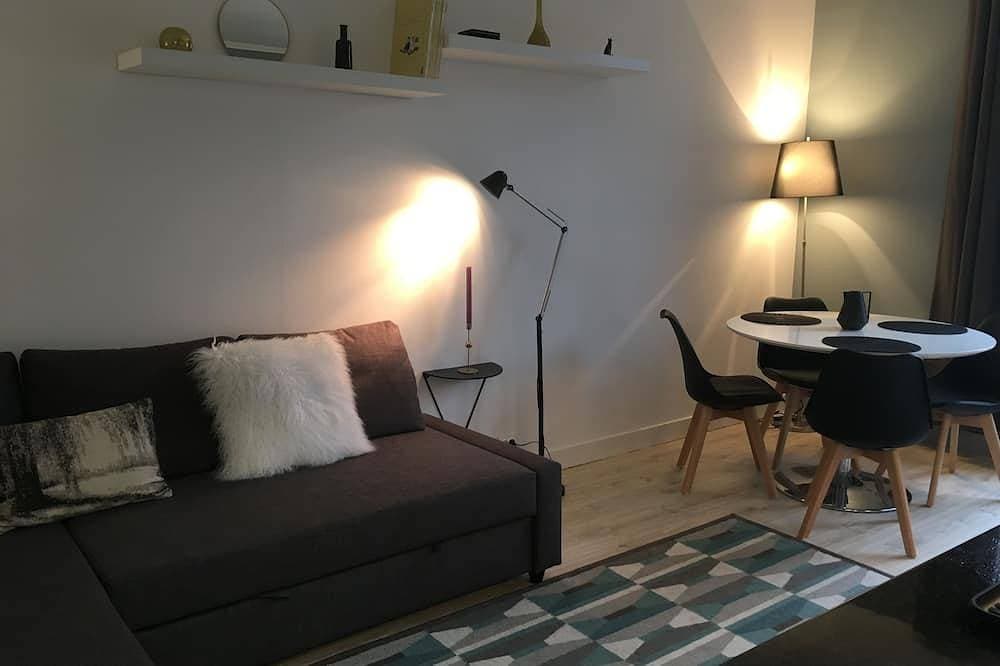 Foto 6 von 12: Schönes skandinavisches Design mit 1 Schlafzimmer, 50 m vom Strand entfernt