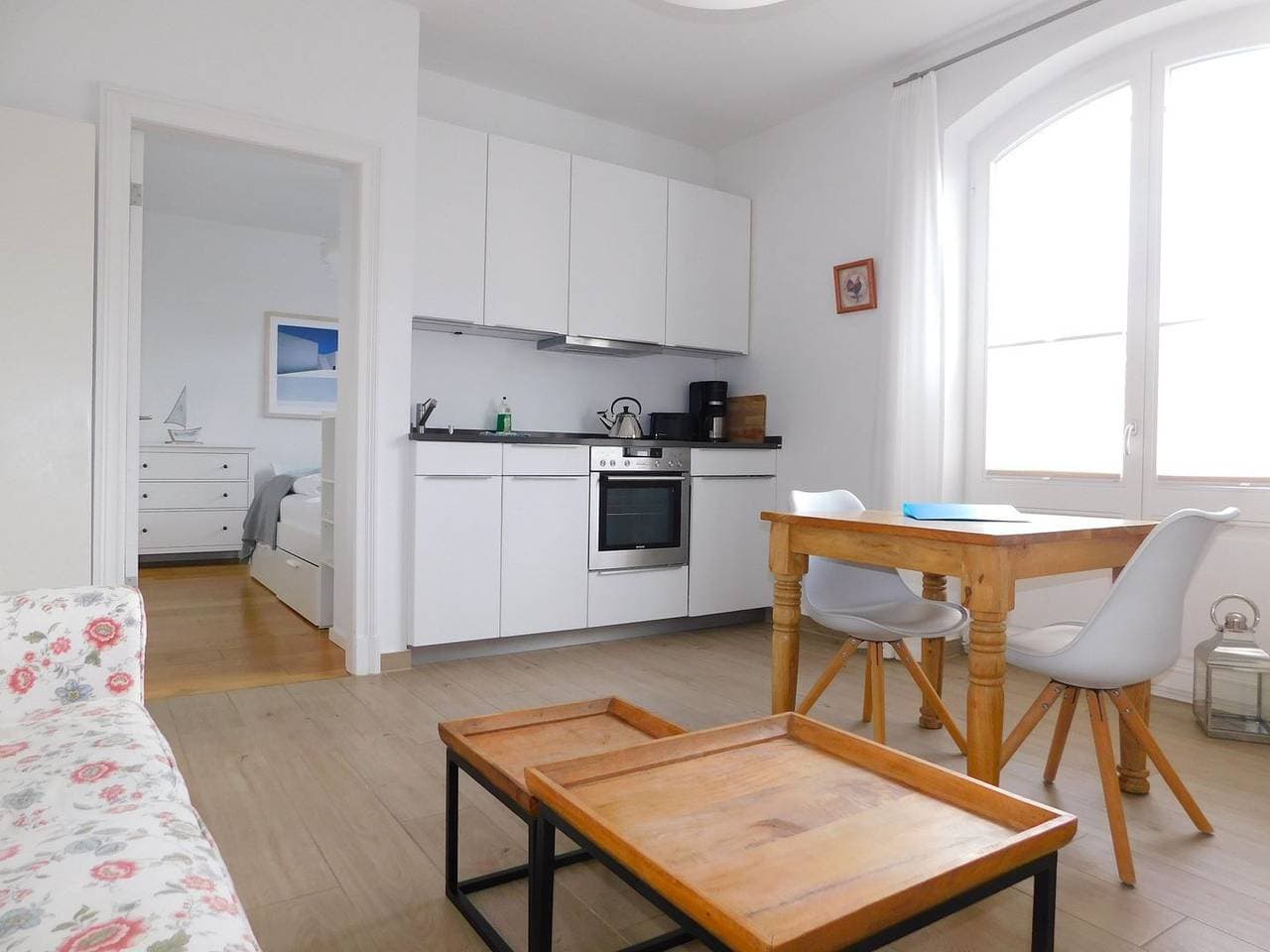 Foto 4 von 9: Ferienwohnung "Boddenhaus Wohnung 2" - im 1.Obergeschoss ca.40 m² für 2 Personen