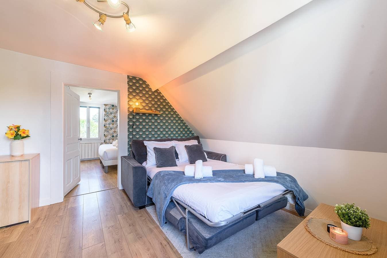 Foto 7 von 13: Ferienwohnung für 4 Personen mit Garten