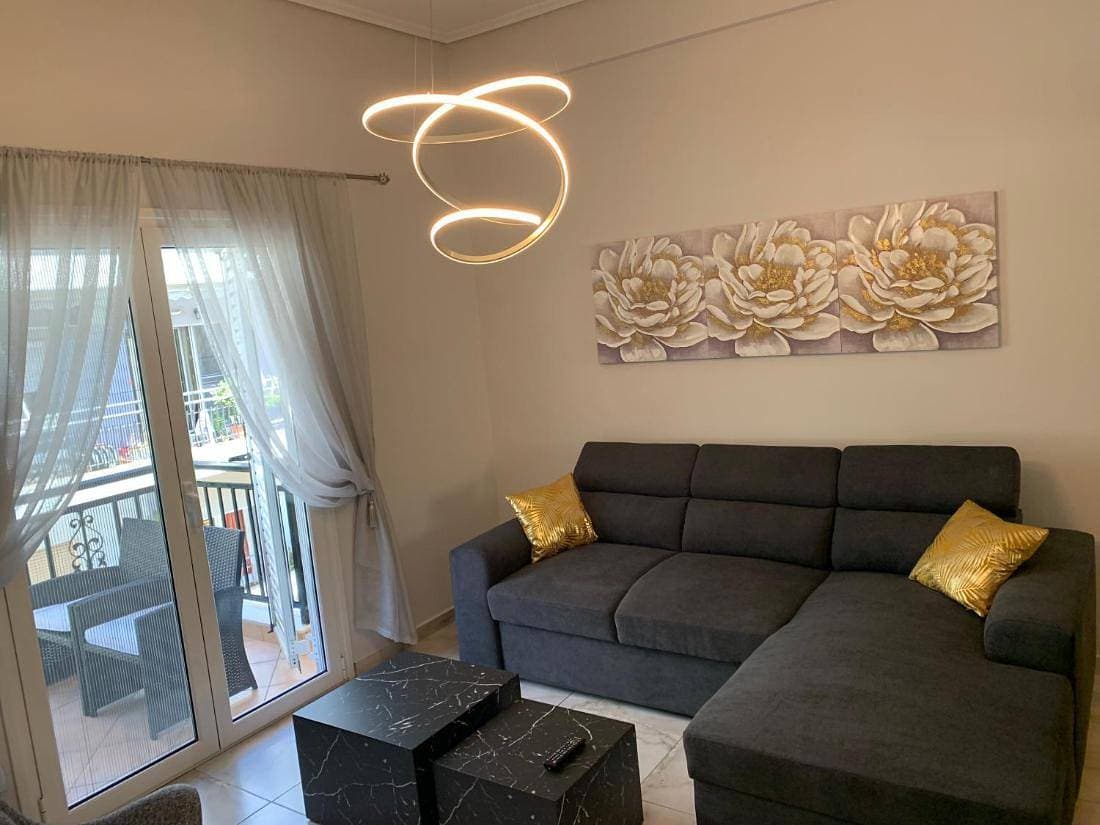 Foto 13 von 74: Modernes Apartment mit Meerblick, 2 Minuten vom Strand entfernt, Central Artemida