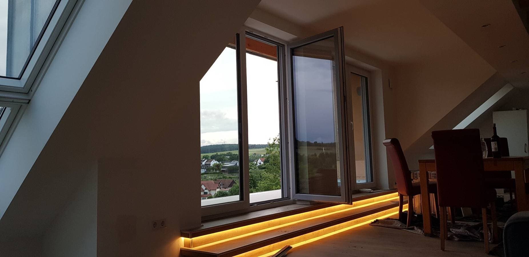 Foto 6 von 19: Ferienwohnung 'Habichthorst' mit großer Loggia und Gemeinschaftsgarten, herrlicher Ausblick