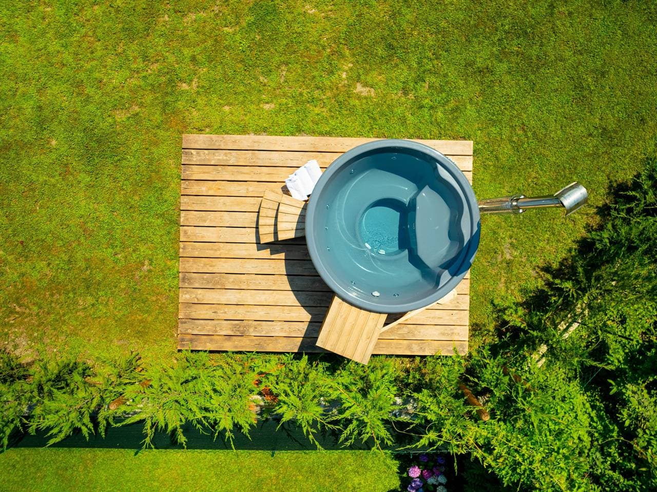 Foto 4 von 40: Ferienwohnung 'La Villa del Lago in Terrazzo' mit Meerblick, WLAN und Klimaanlage