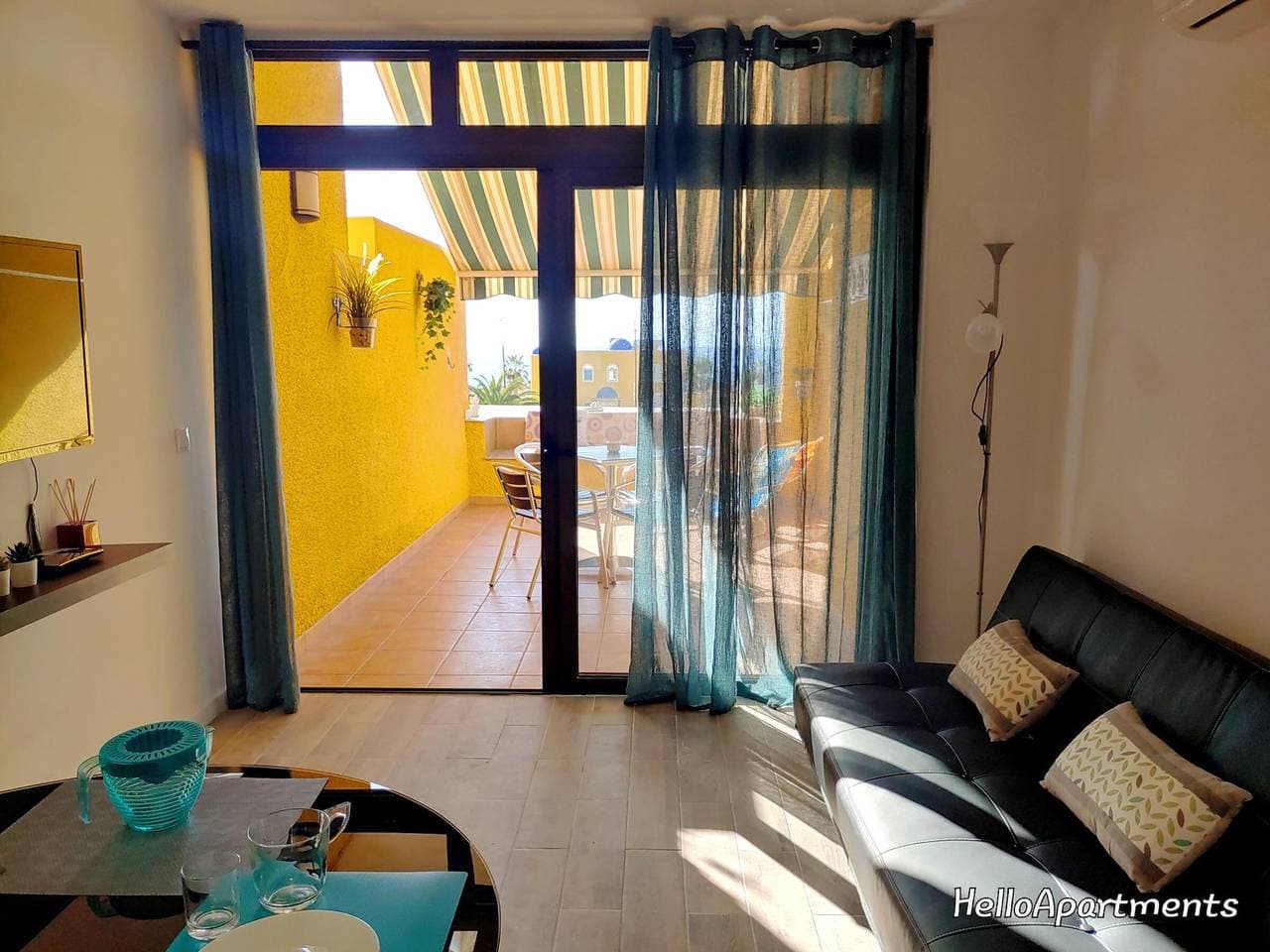 Foto 7 von 25: Schöne Wohnung in Playa de La Arena mit Pool und Terrasse, nahe Los Gigantes