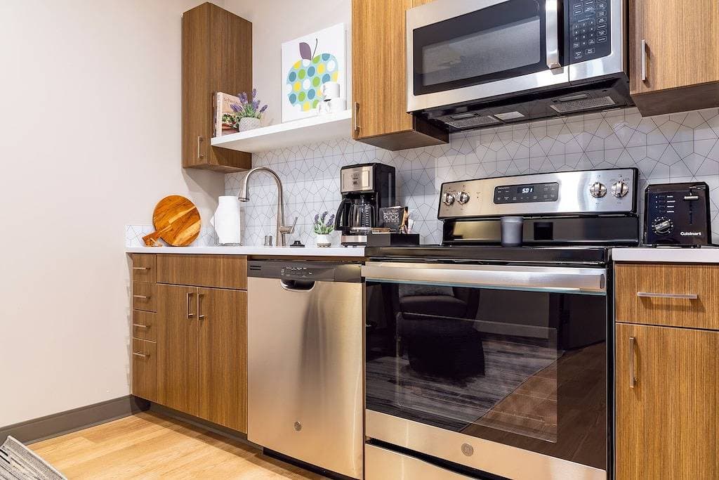 Foto 3 von 30: Ausdrucksvolle 1 Sz Flussufer-Park Reisewohnung