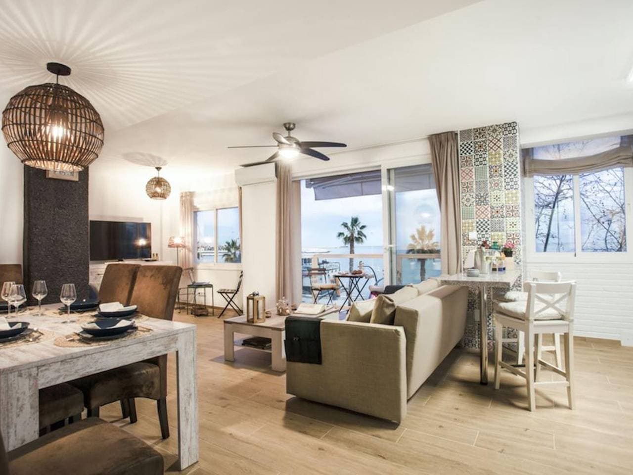 Foto 3 von 18: Ferienwohnung für 4 Personen mit Meerblick