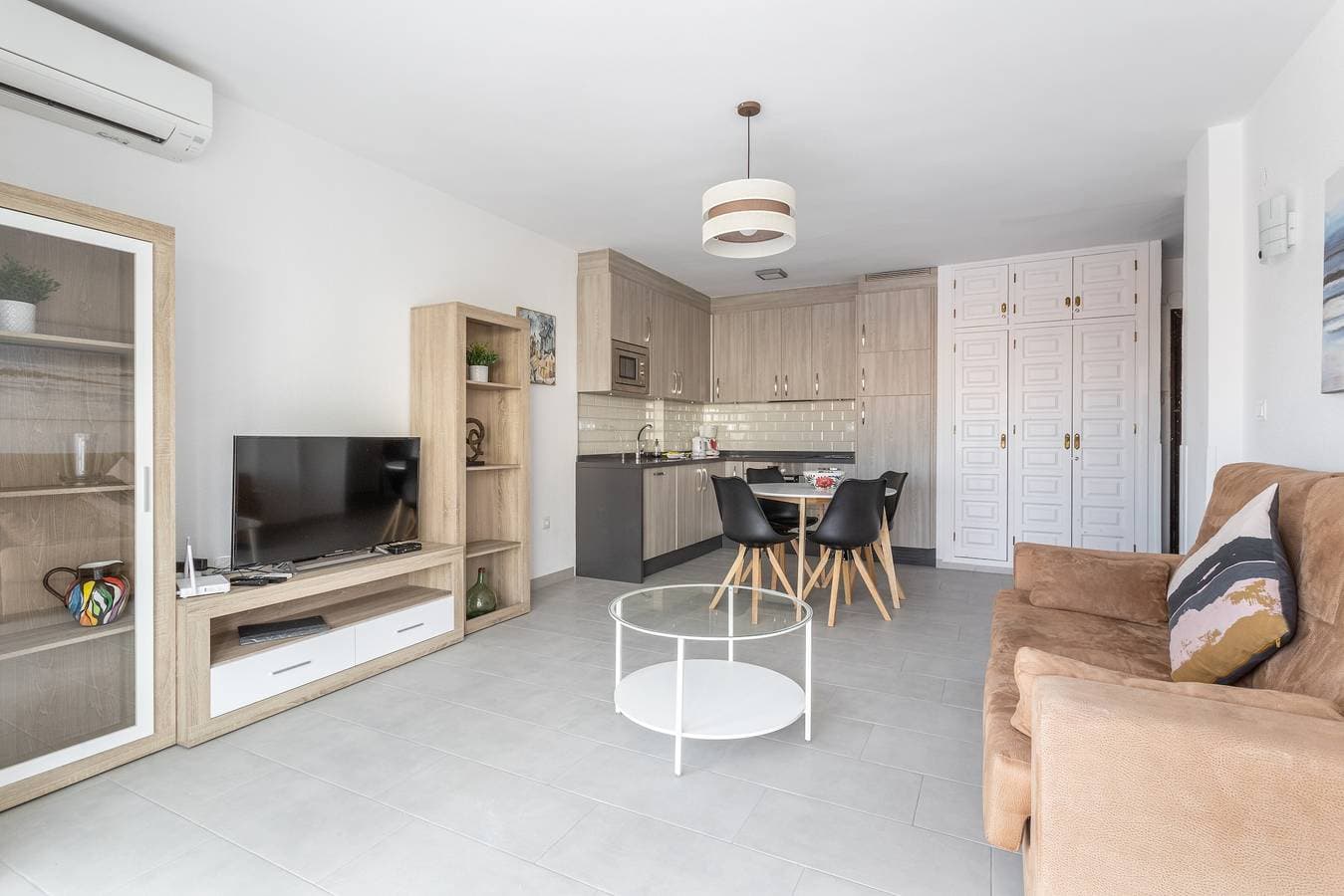 Foto 6 von 20: Frontline Ferienwohnung in Strandnähe mit Meerblick, Pool, WLAN und Klimaanlage
