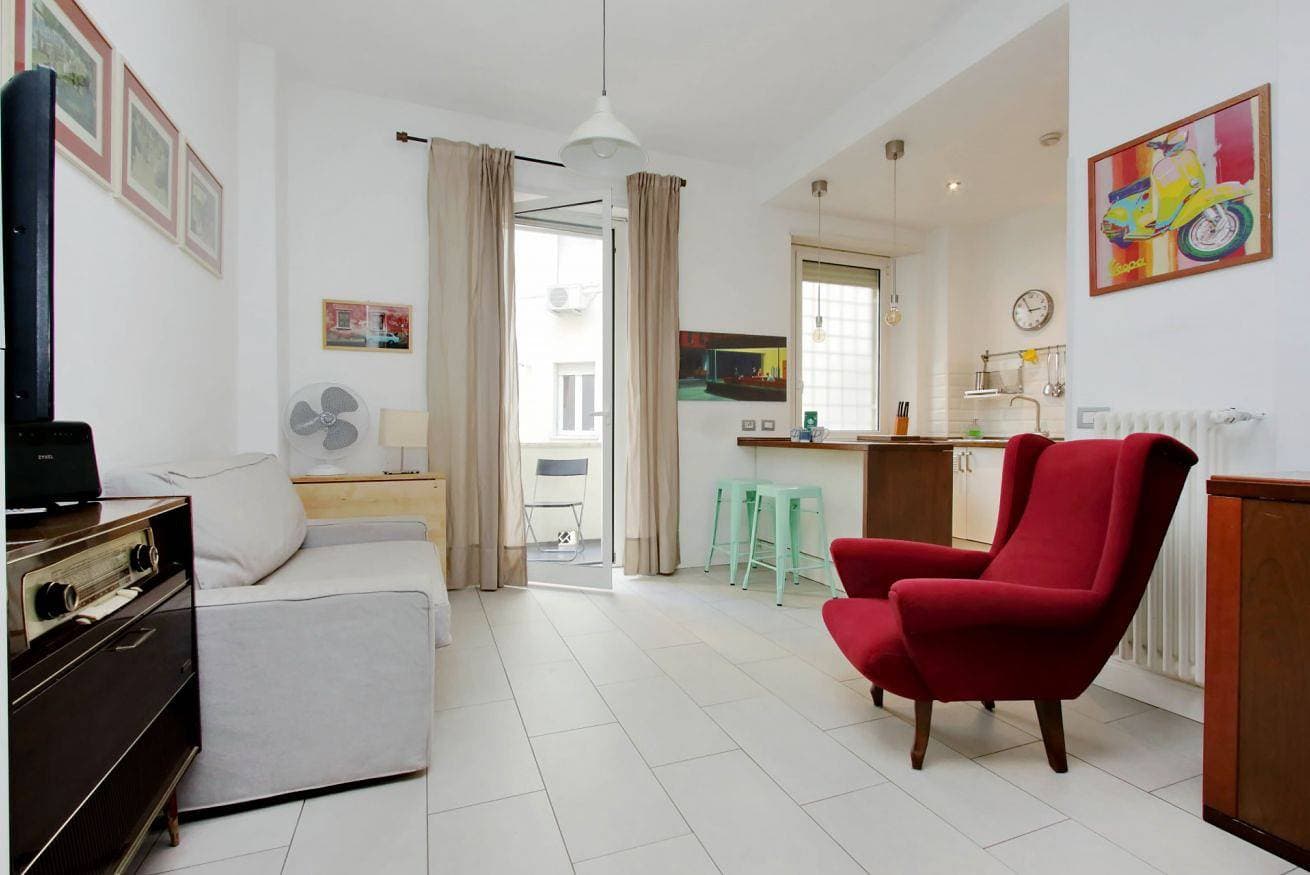 Foto 8 von 36: Ferienwohnung für 6 Personen mit Balkon/Terrasse