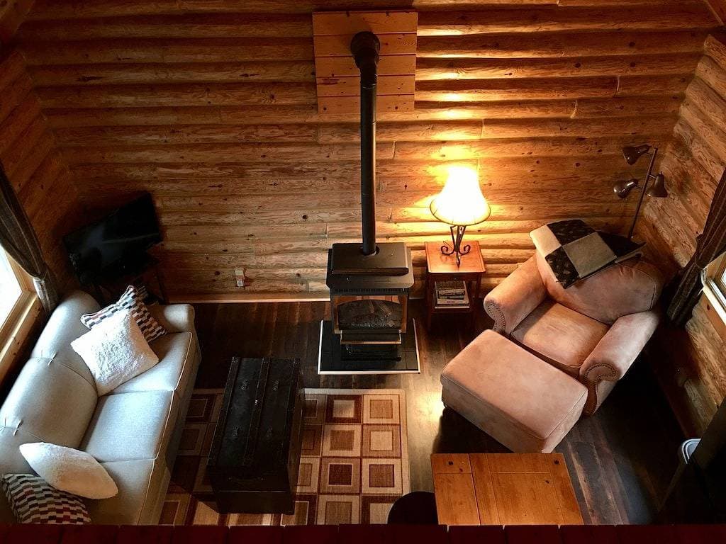 Foto 3 von 18: Blockhausvermietung!  Ruhig, friedlich und privat am See!  Hundefreundlich!