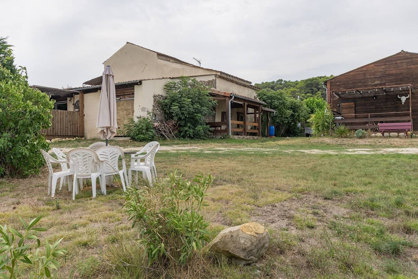 Foto 13 von 18: Gîte 'La Bergerie - Le Mas De Peyraube' mit Gemeinschaftspool, Garten und WLAN