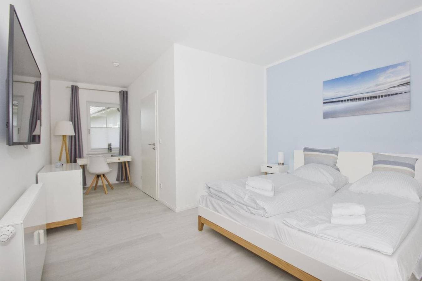 Foto 9 von 20: Moderne Ferienwohnung mit eigener Terrasse - Haus Inselwind FeWo MEERsalz