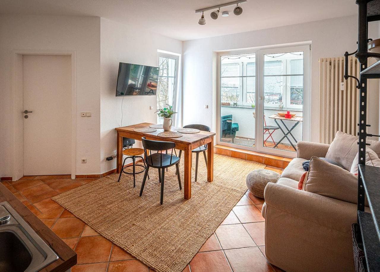 3-Raum-Appartement "Hygge" mit Balkon und Wintergarten 1