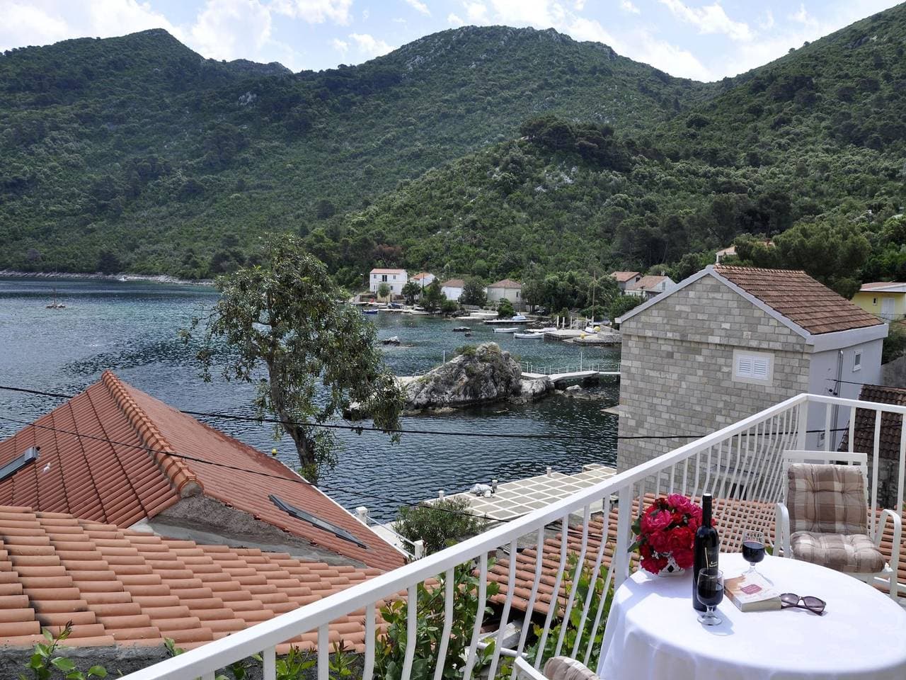 Foto 8 von 20: Apartment Danijela Mljet - Studio Apartment with Balcony and Sea View