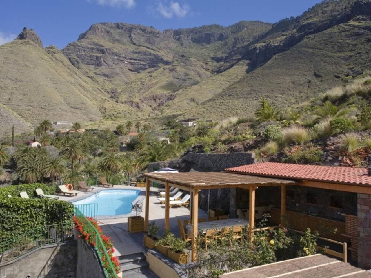 Charmantes Landhaus mit Pool, Grill und WiFi in Risco de Agaete 1