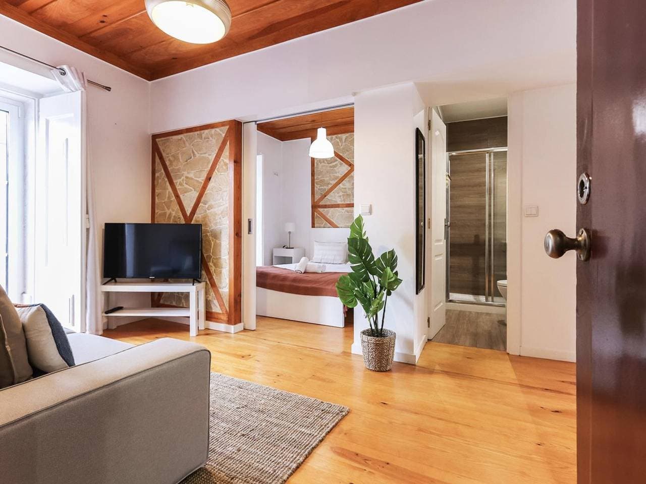 Foto 4 von 23: Design-Apartment mit Balkon in Campo de Ourique, 2 Schlafzimmer, nah am Zentrum