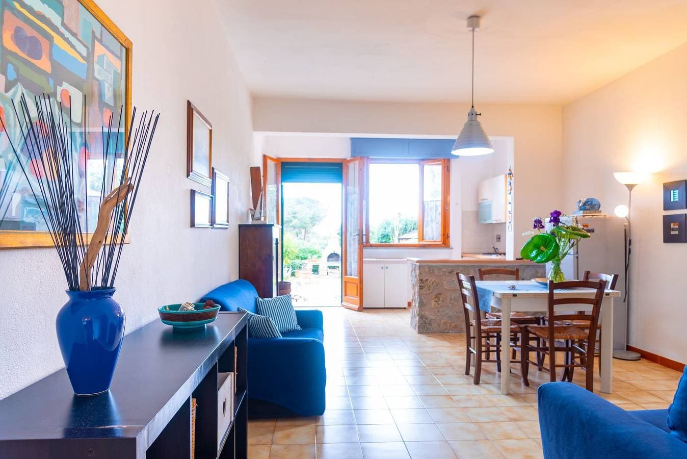 Foto 5 von 17: Ferienwohnung für 6 Personen mit Garten