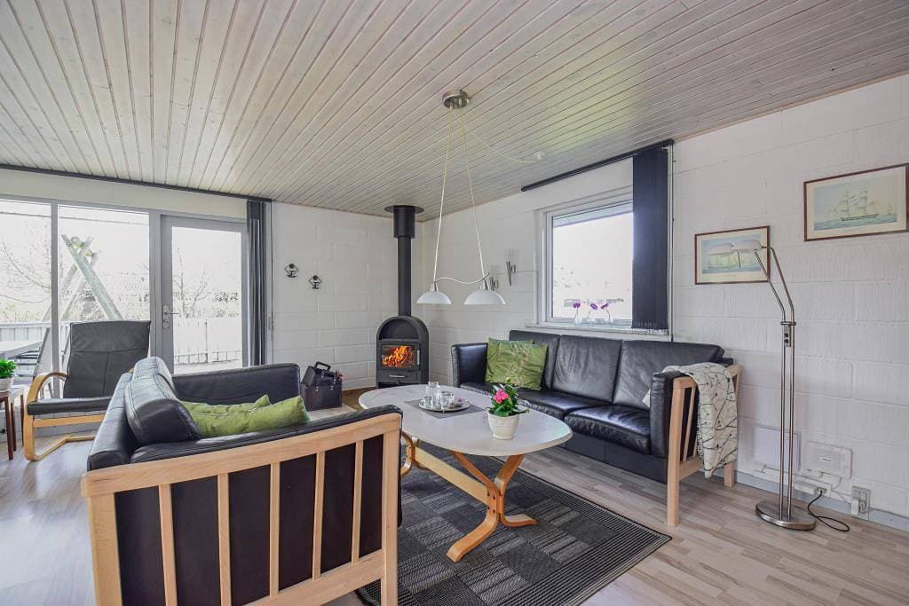 Foto 2 von 21: Gemütliches Ferienhaus mit Sauna, Schaukel und Kaminofen
