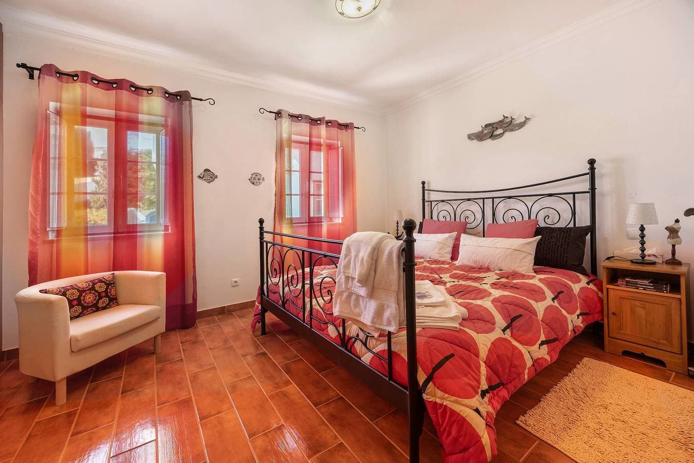 Foto 11 von 30: Ferienhaus 'Burgau - A Casa Dos Avós' mit Meerblick, Balkon und WLAN