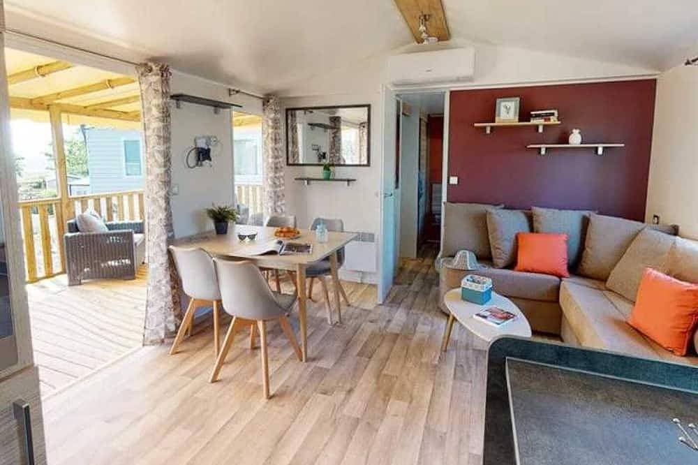 Foto 9 von 22: ZEcamping 3 étoiles parc aquatique animaux acceptés mobil-home clim 36m2