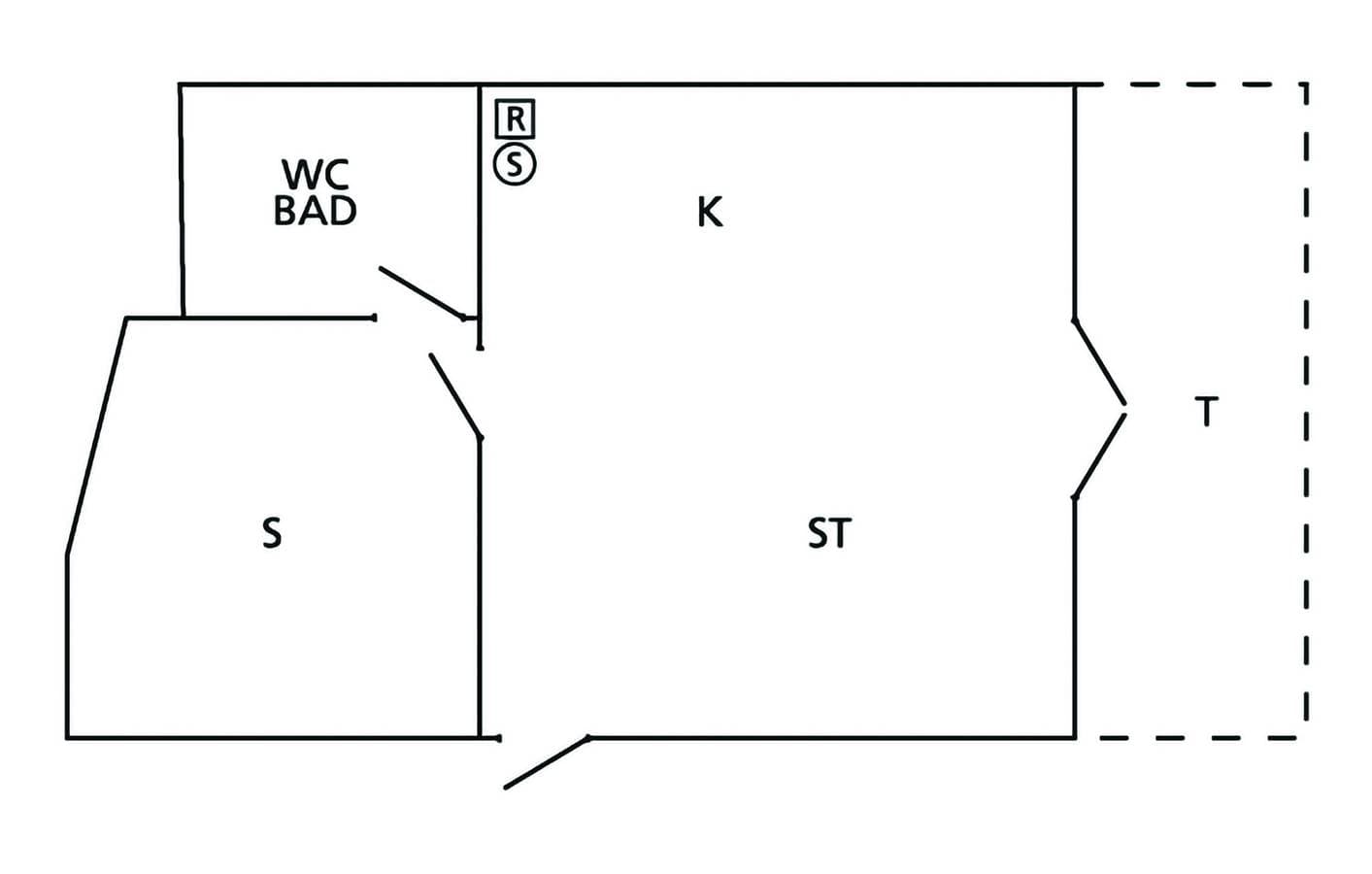 Foto 13 von 13: Ferienwohnung für 3 Personen mit Terrasse
