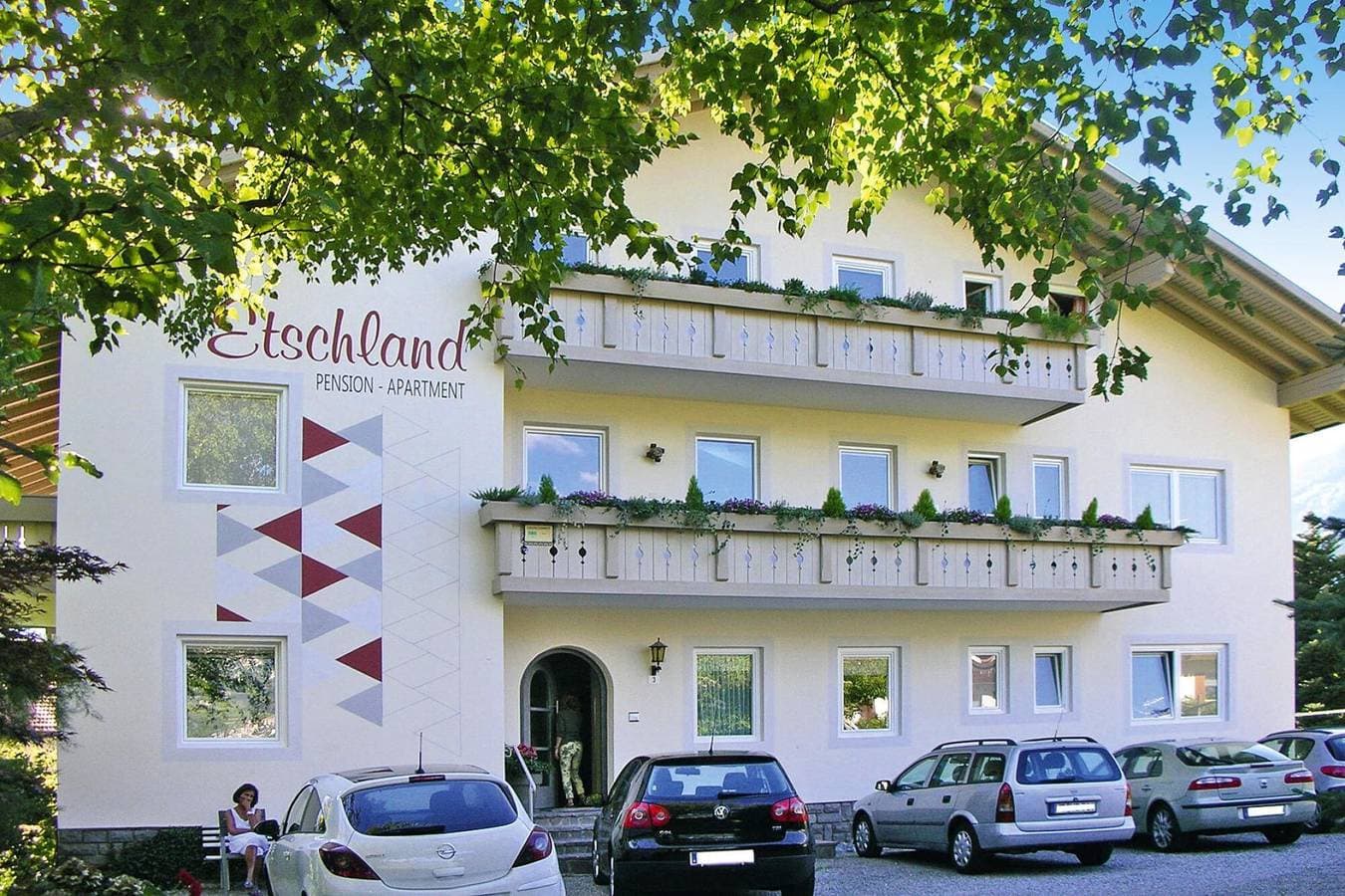 Wohnung in Dorf Tirol in der Nähe von Tennisplatz 1