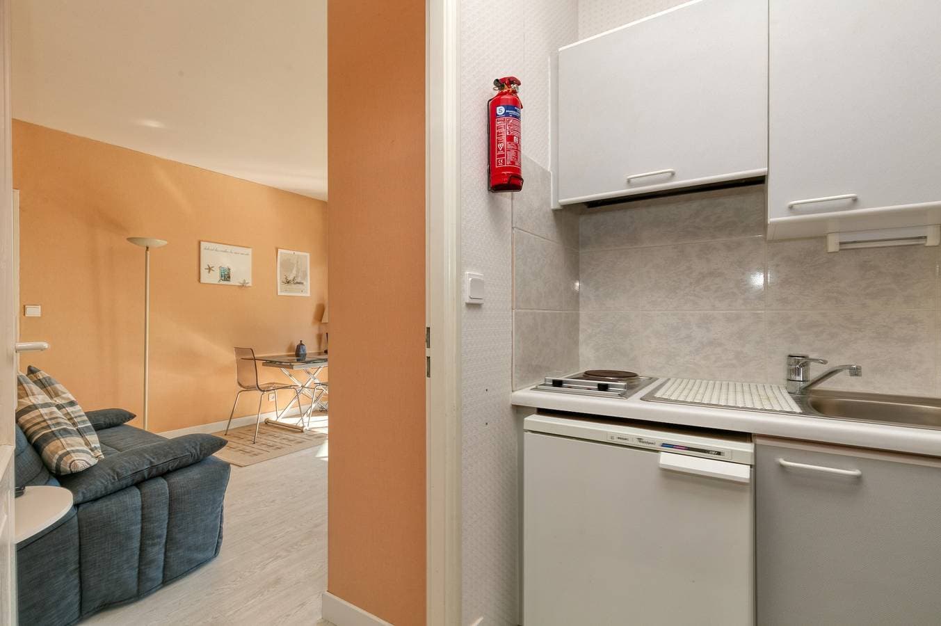 Foto 8 von 24: Einzimmerapartment 'Cosy Au Bord De L'eau' mit Balkon
