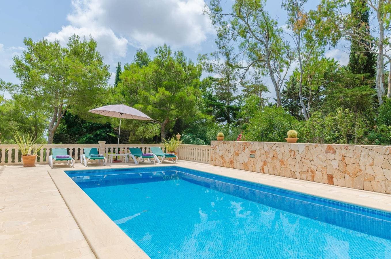 Foto 3 von 56: Es Turo De França - Ferienhaus mit privaten Pool in S'Horta. WiFi gratis