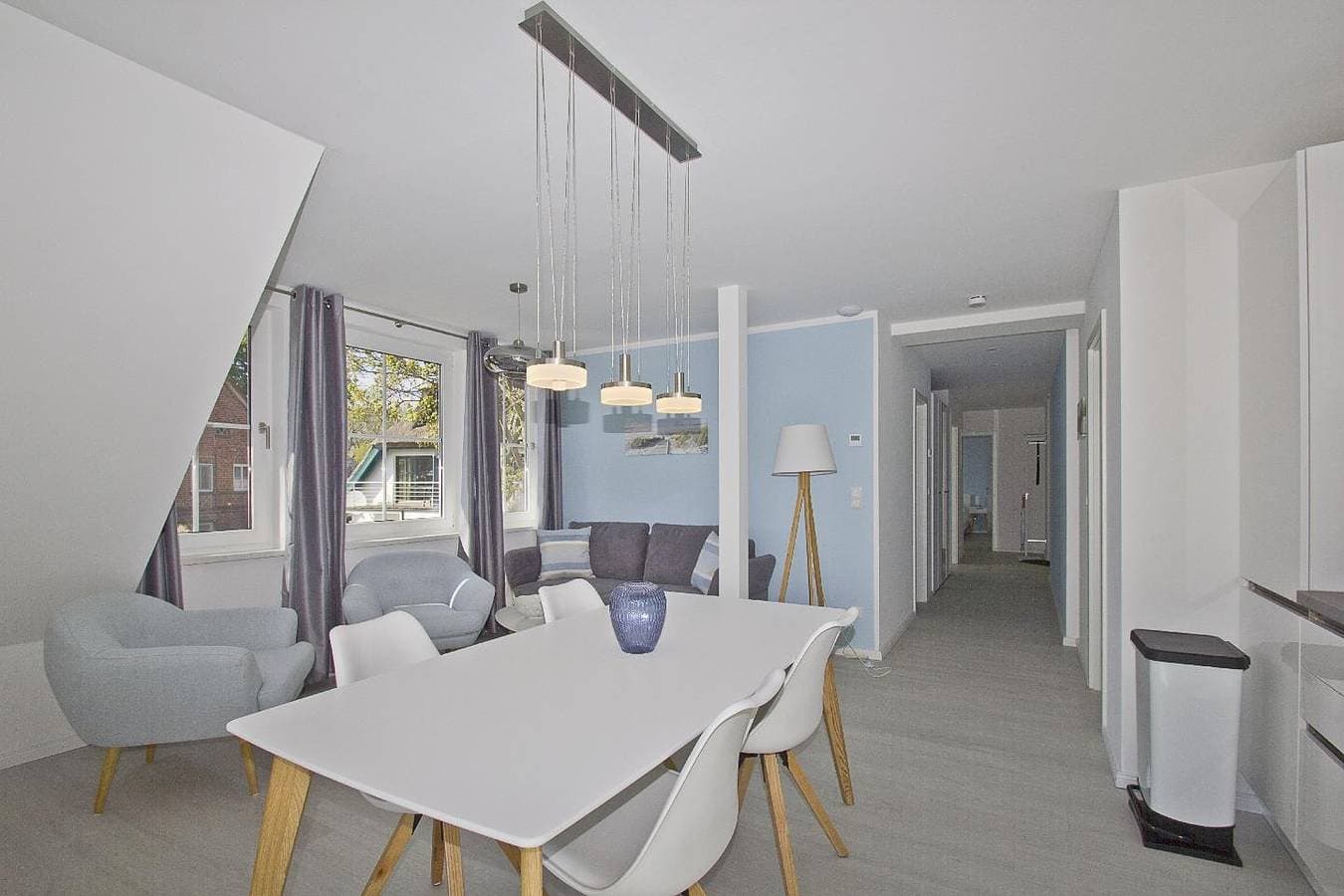 Foto 7 von 19: Ferienwohnung mit Meerblick, Balkon und Garten - Haus Inselblick FeWo MEERluft