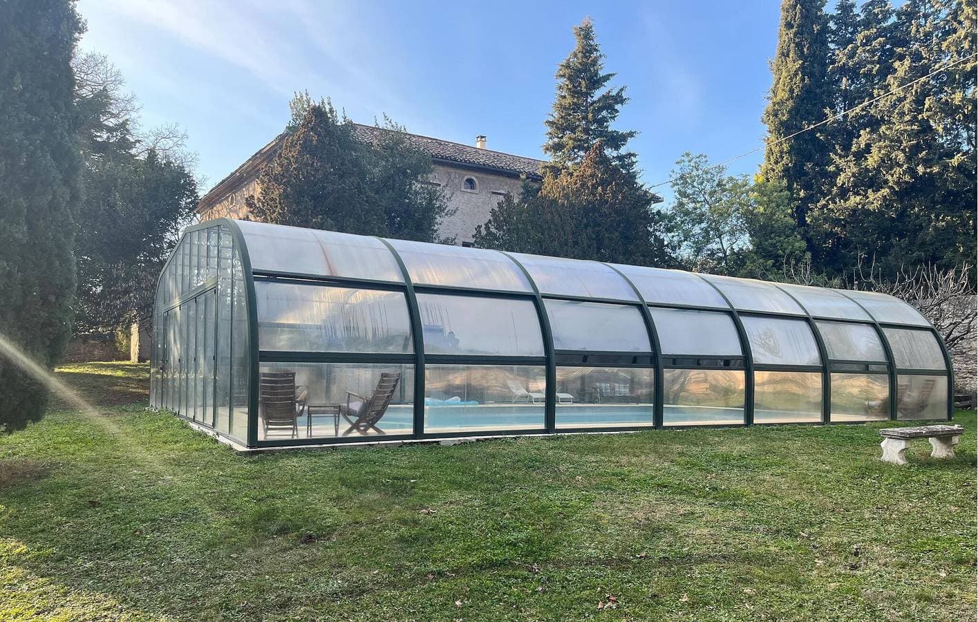 Foto 5 von 48: Ruhige Wohnung mit Pool und Parkplatz in der Nähe des Flusses La Cèze