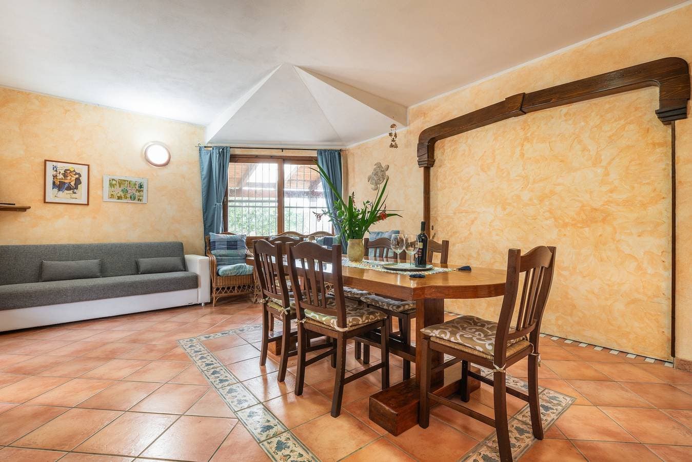 Foto 8 von 25: Ferienhaus 'Brezza Di Mare' mit Meerblick, privater Terrasse und Klimaanlage