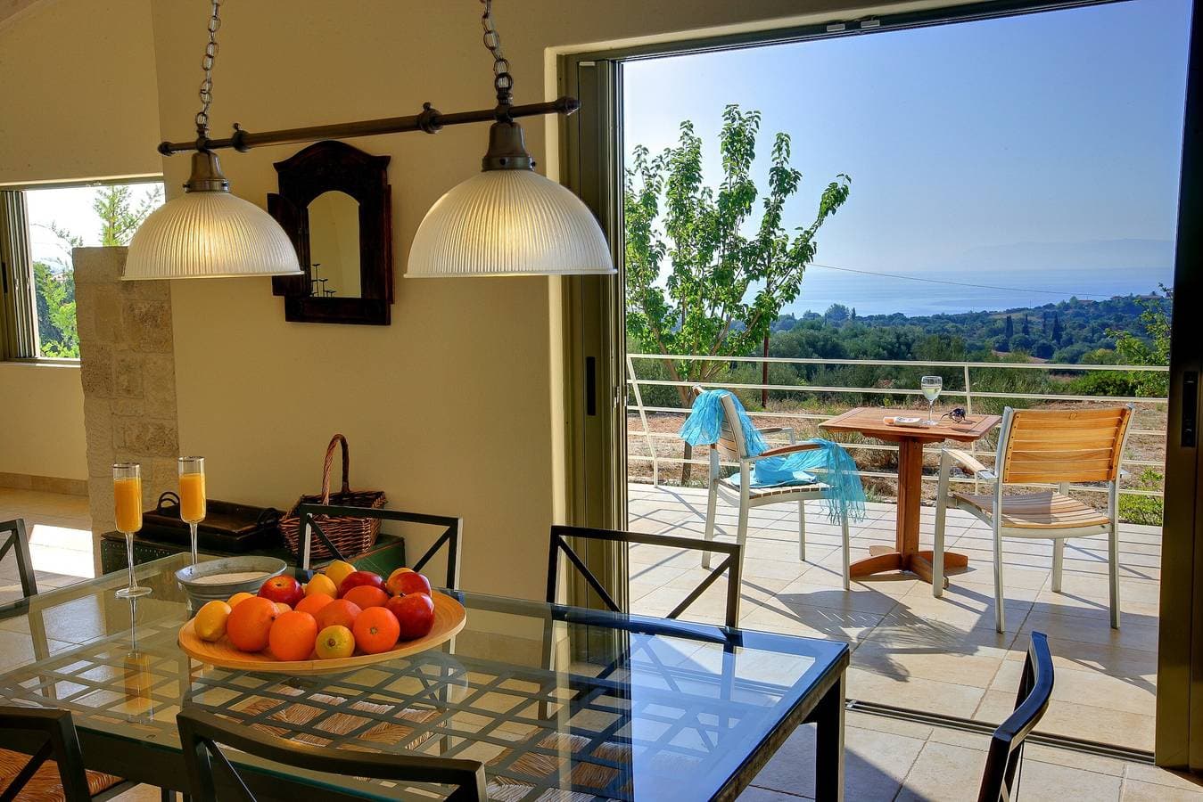 Foto 13 von 19: Villa 'Porfyra Ideales Resort' mit Meerblick, WLAN und Klimaanlage