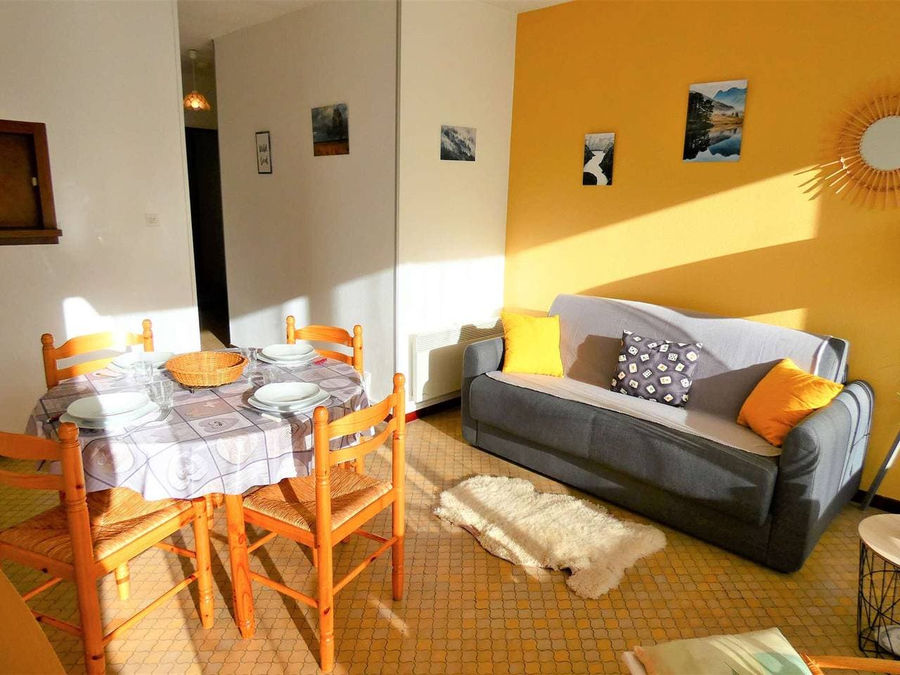 Foto 5 von 12: Komfortables T2 für 4 mit Parkplatz in St Lary Soulan