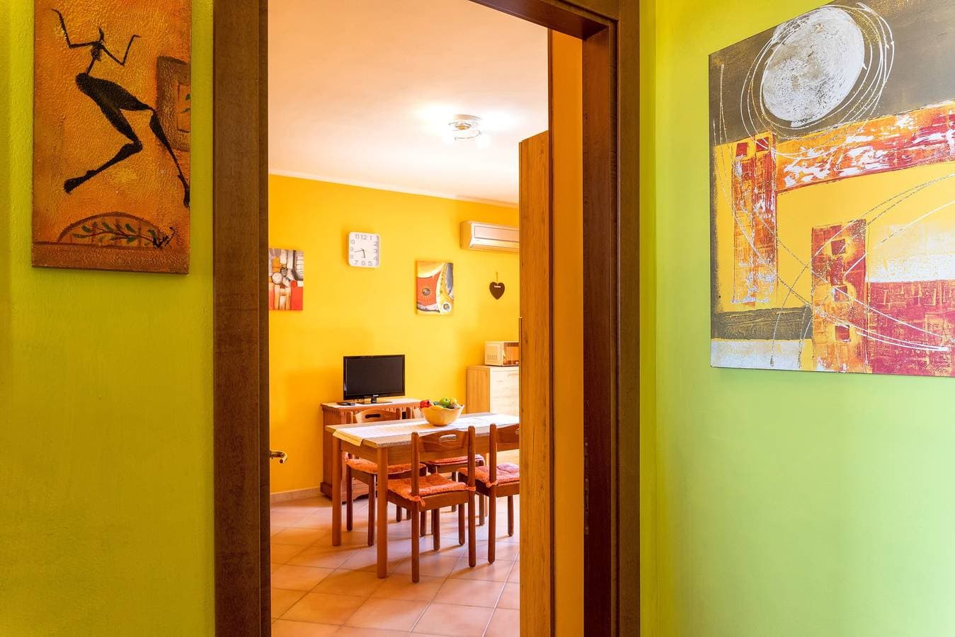 Foto 9 von 21: Ferienwohnung 'La Casa di Patty' mit Meerblick, Gemeinschaftsterrasse & Klimaanlage
