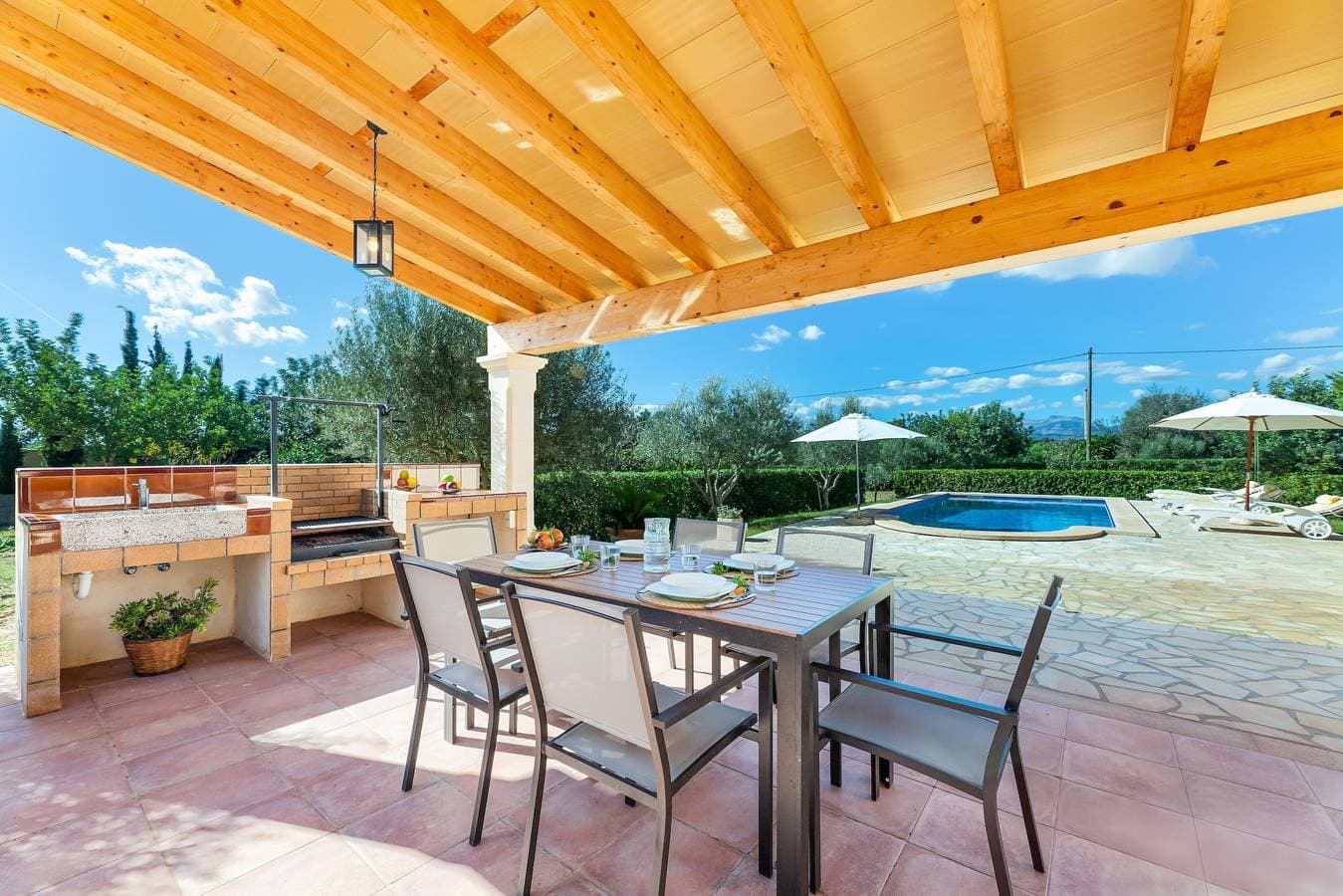 Foto 3 von 25: Villa Son Allarga mit Pool, WLAN und Terrasse